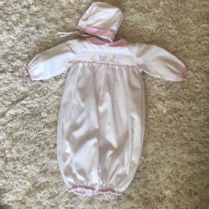 Petit Ami smocked nightgown
